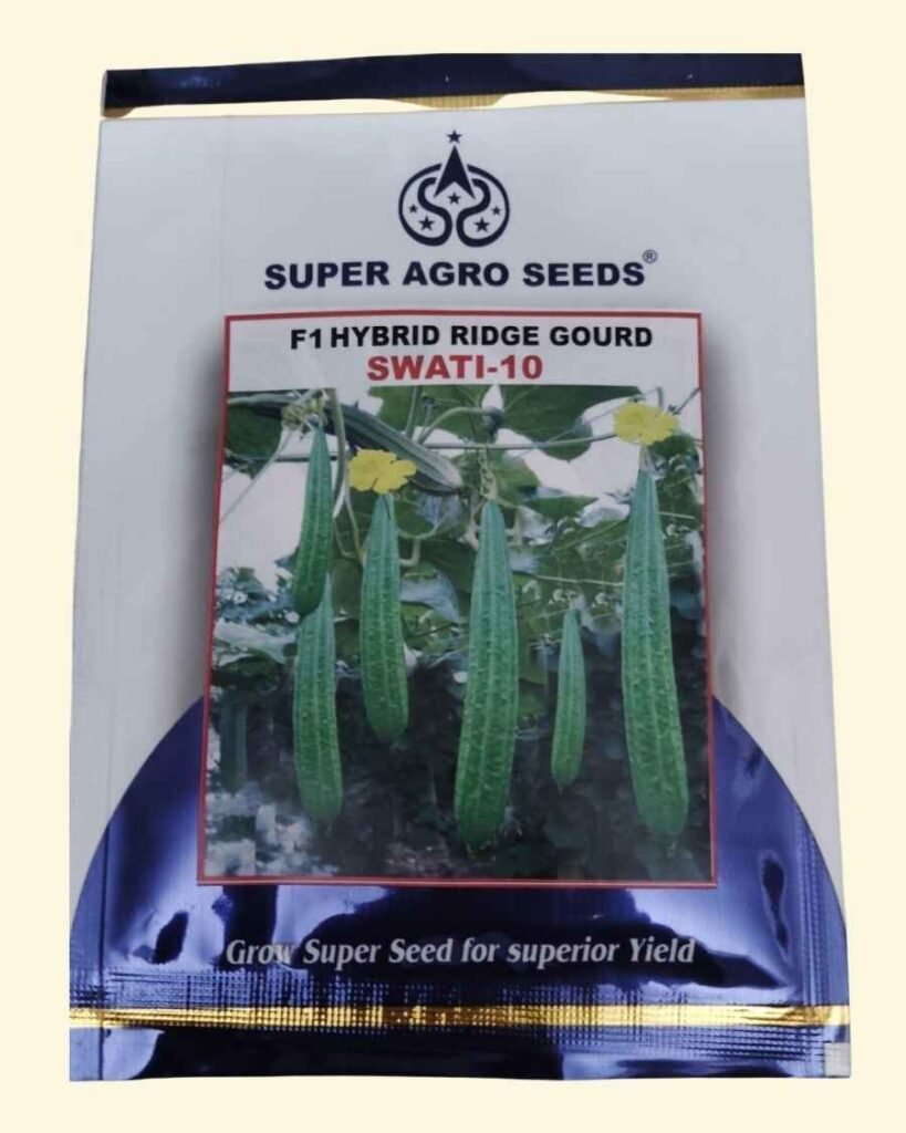 F1 Hybrid Ridge Gourd Swati 10